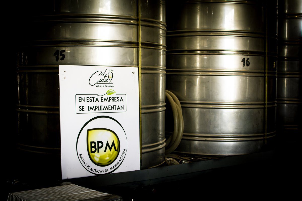 Decantación natural del aceite